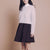 打摺極挺短圓裙