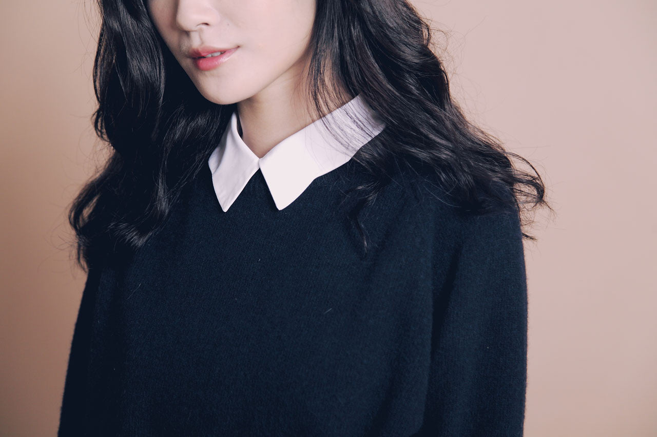 質感喀什米爾羊毛連身裙