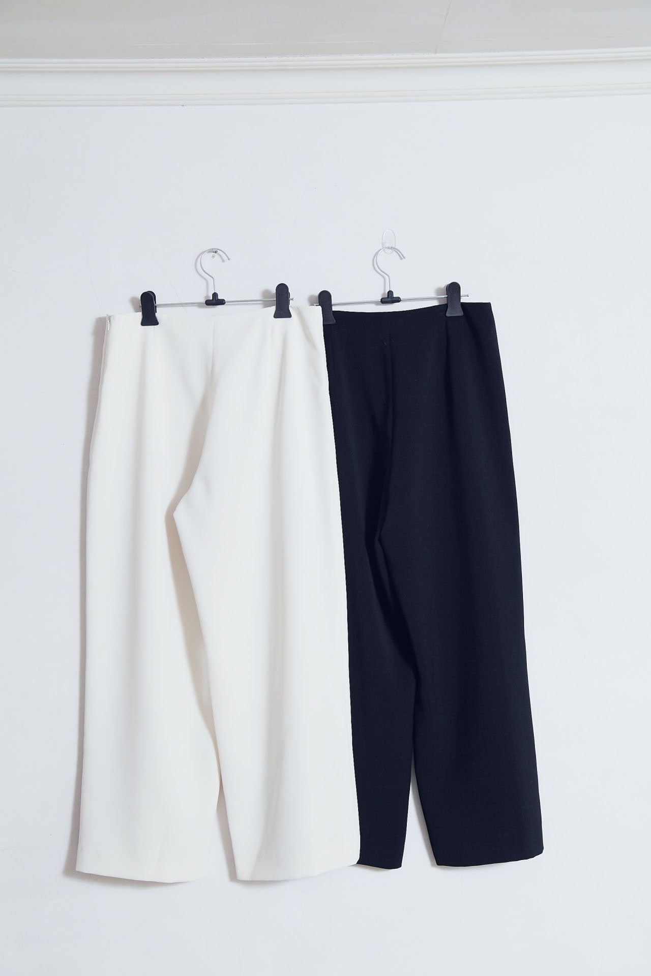 質感打褶九分寬褲(兩色)