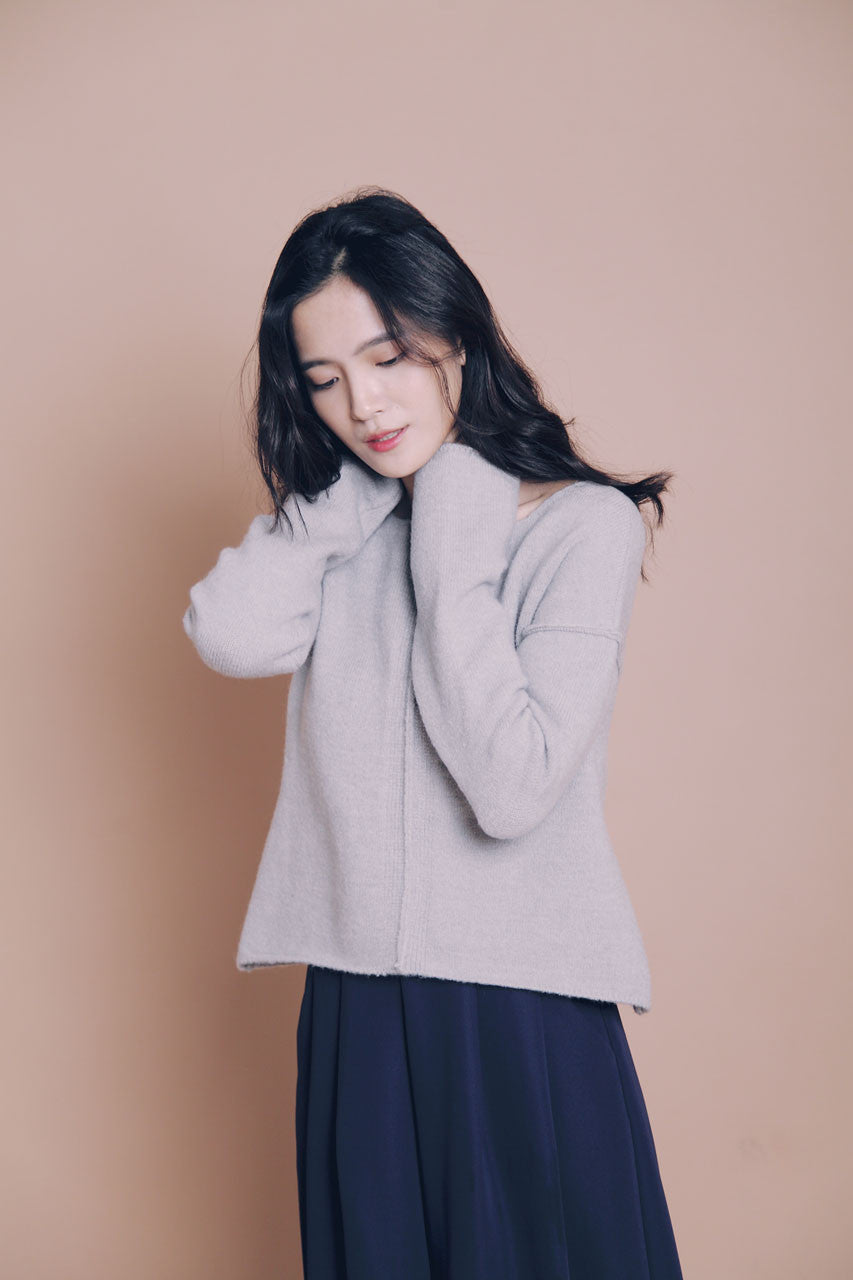 立體線條毛衣(兩色)