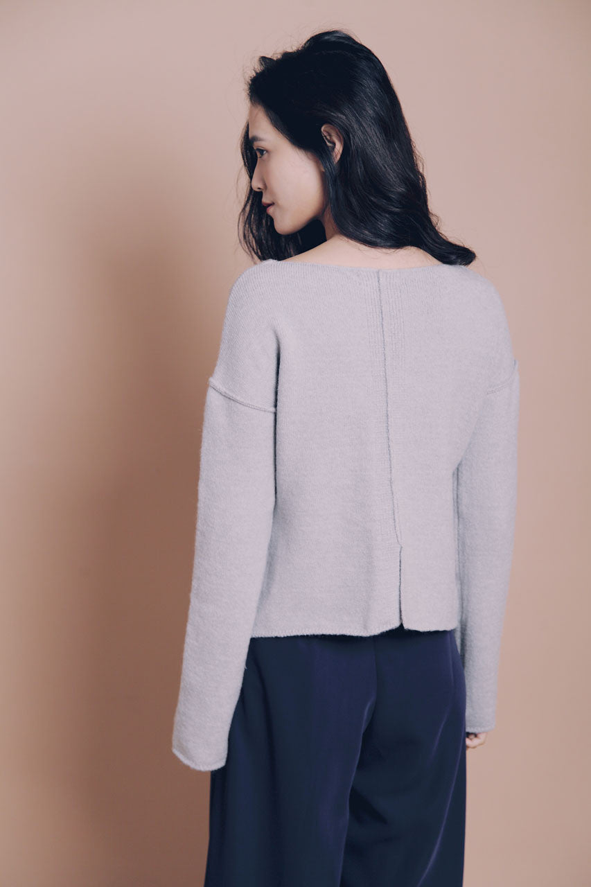 立體線條毛衣(兩色)