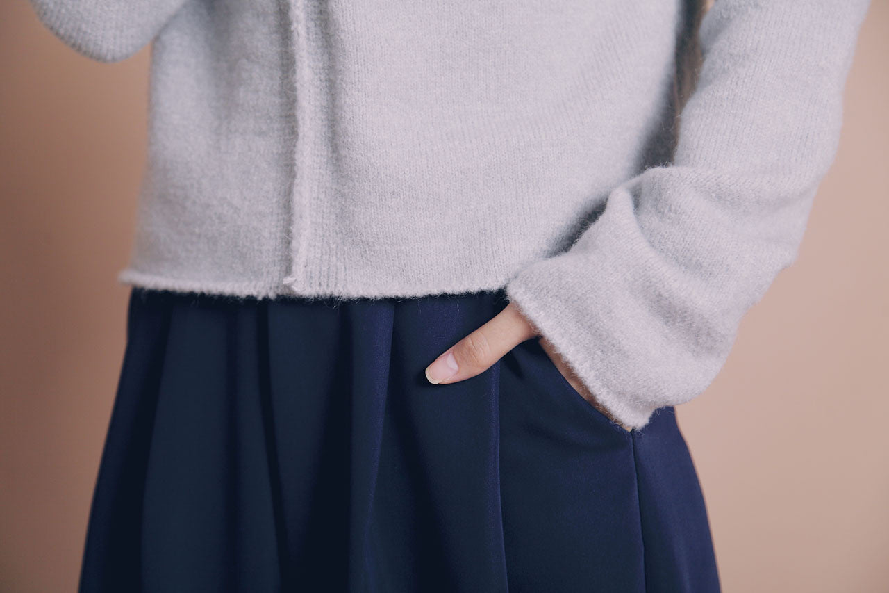 立體線條毛衣(兩色)