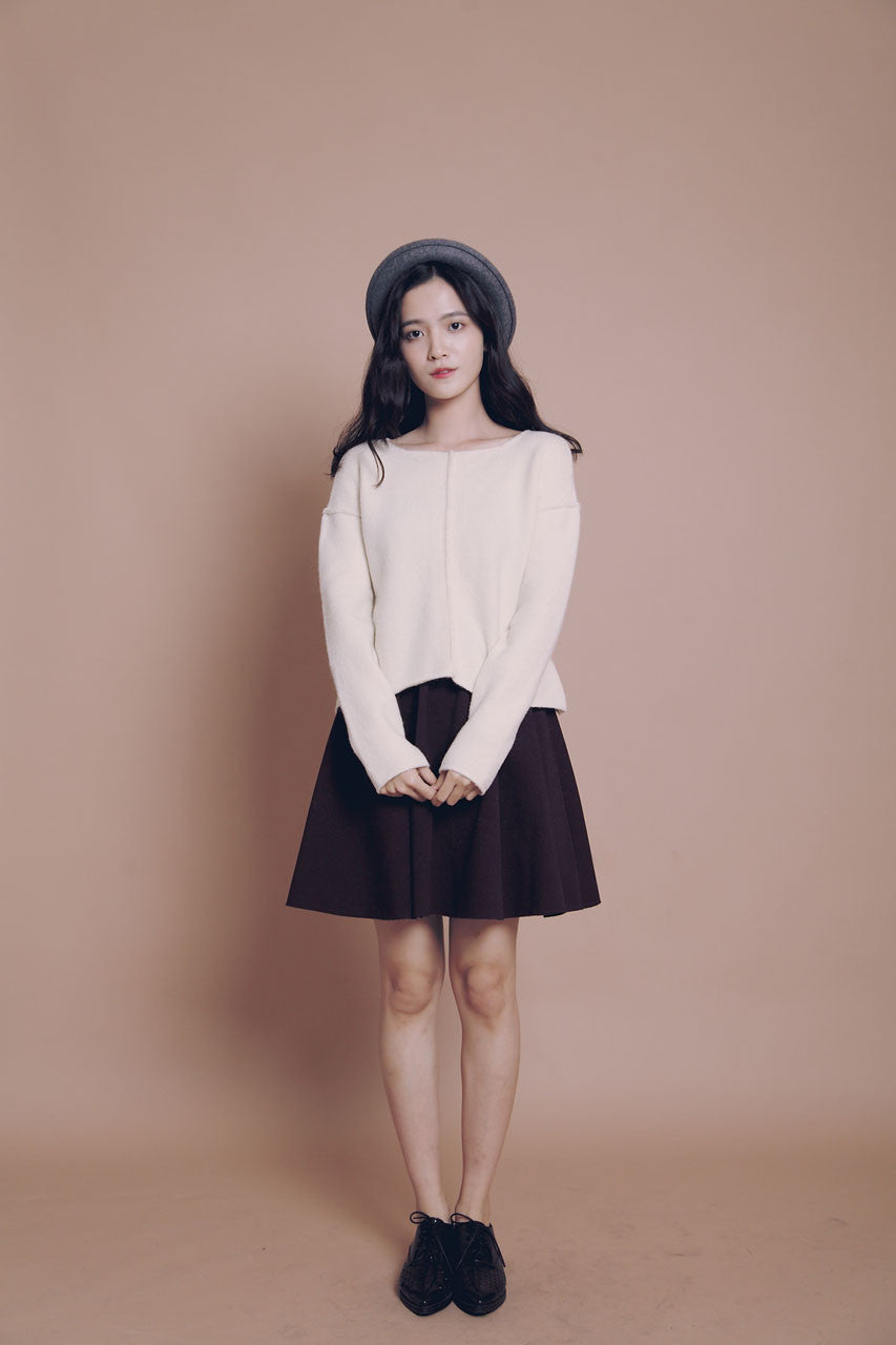 立體線條毛衣(兩色)