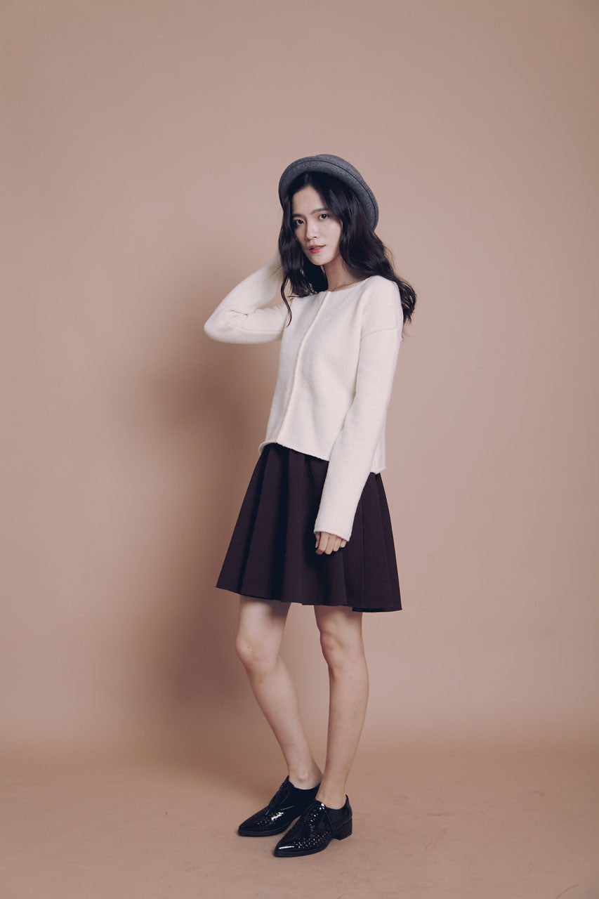 立體線條毛衣(兩色)