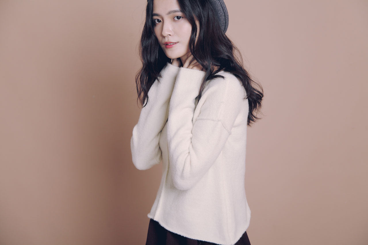 立體線條毛衣(兩色)