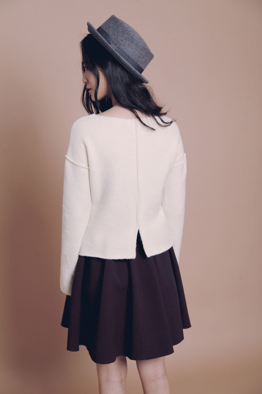 立體線條毛衣(兩色)