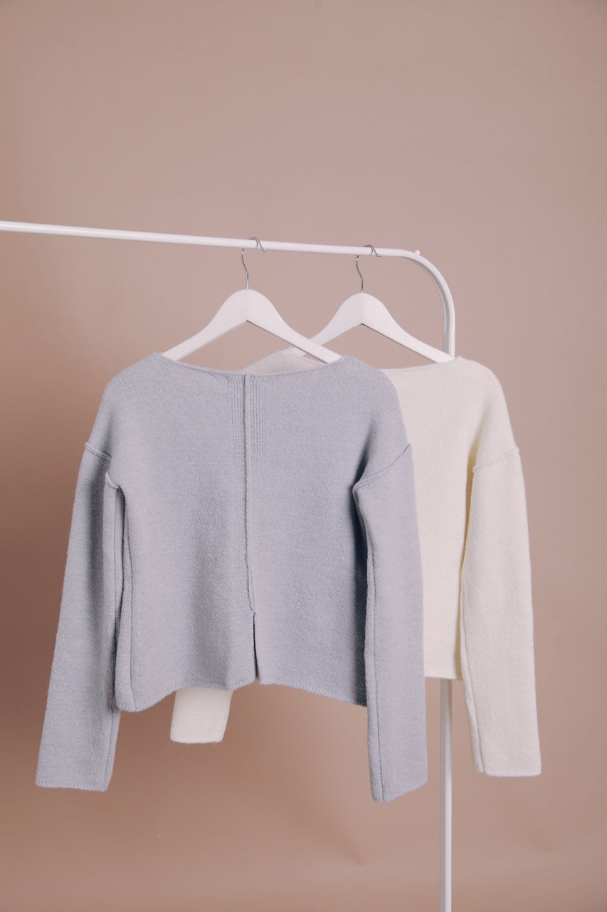 立體線條毛衣(兩色)