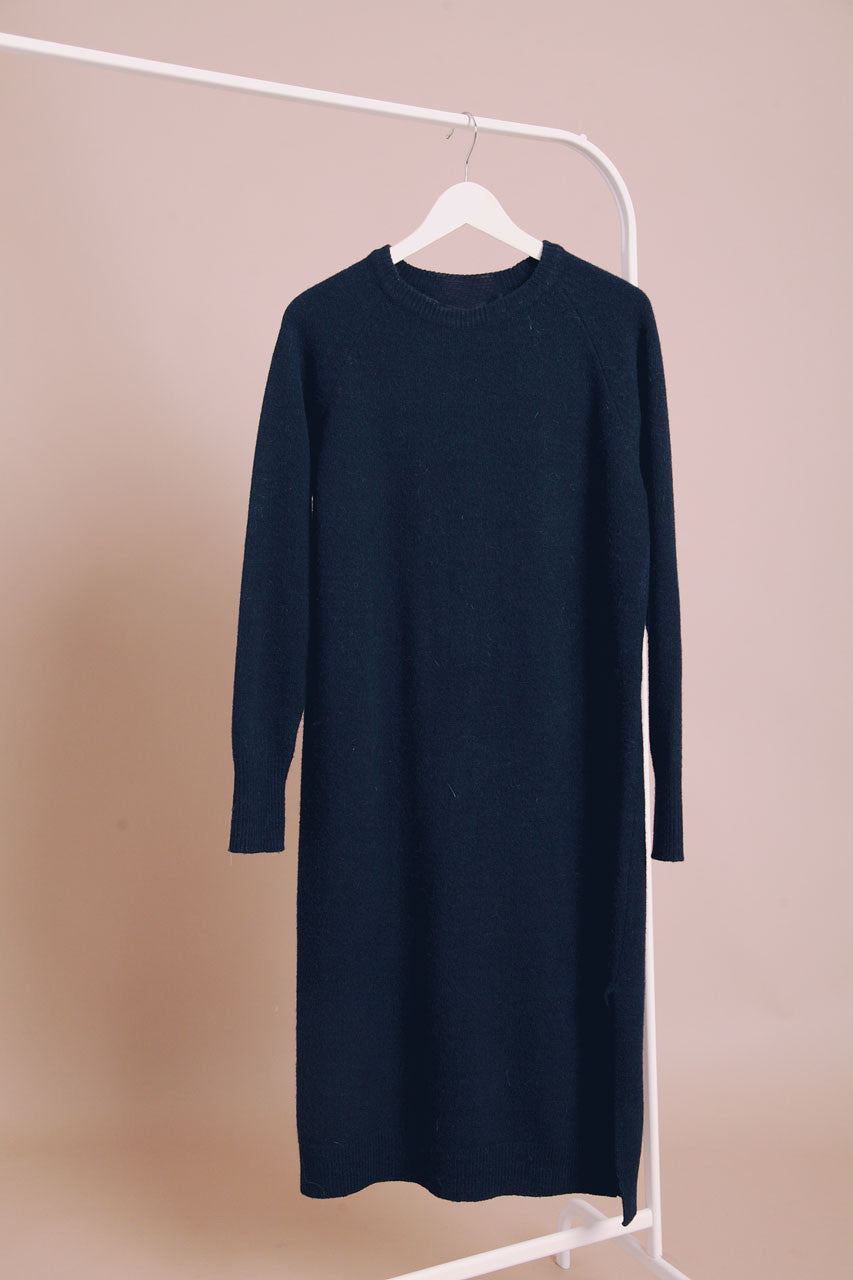 質感喀什米爾羊毛連身裙