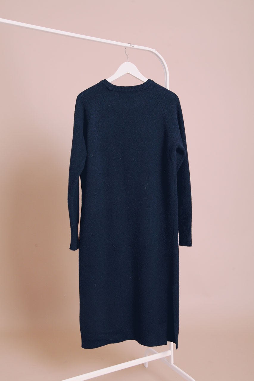 質感喀什米爾羊毛連身裙