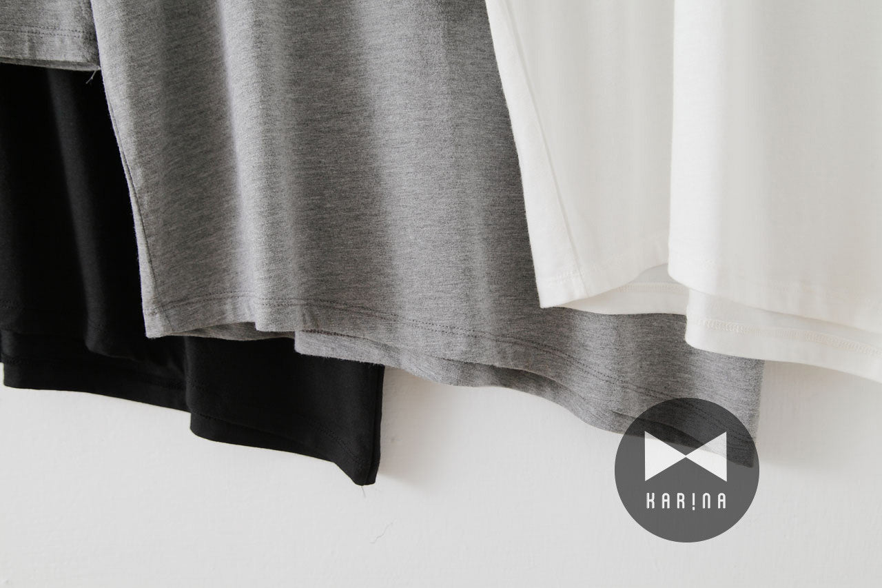 柔軟七分袖上衣(兩色)