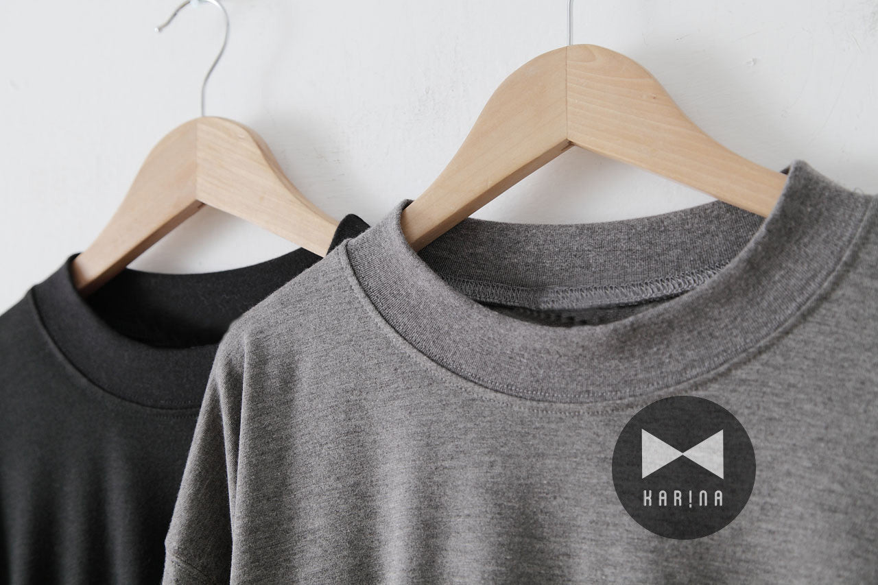 素面寬袖上衣(兩色)