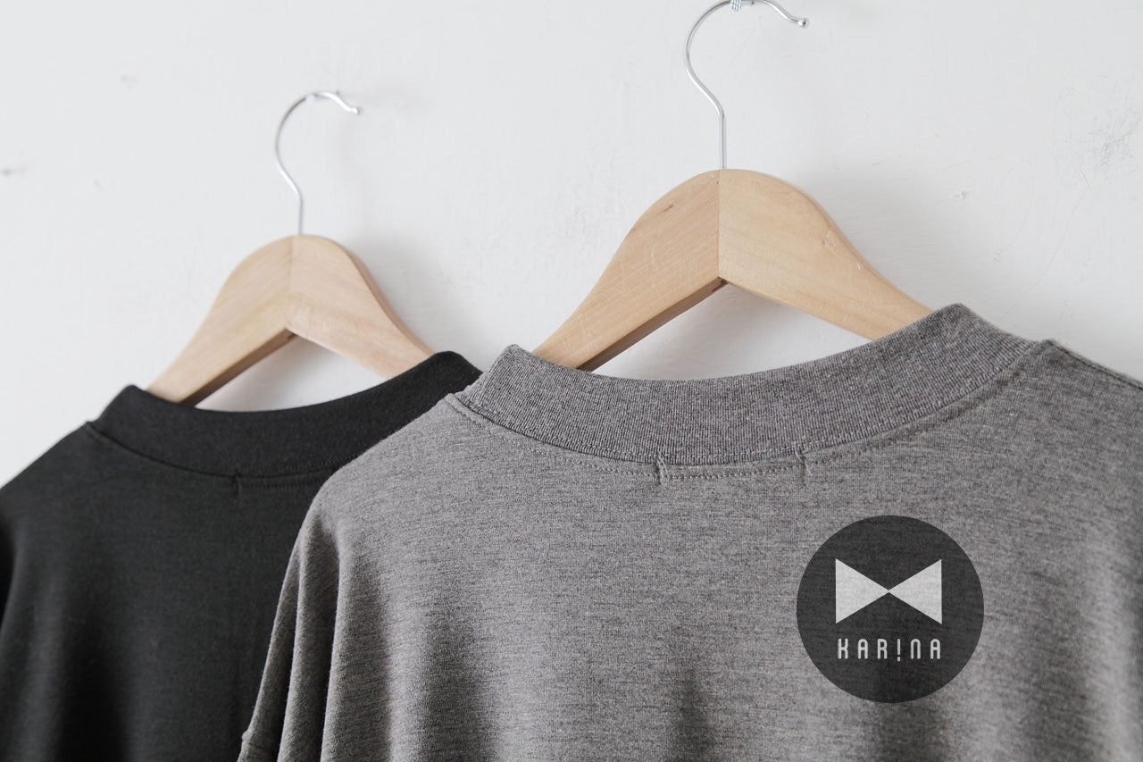 素面寬袖上衣(兩色)