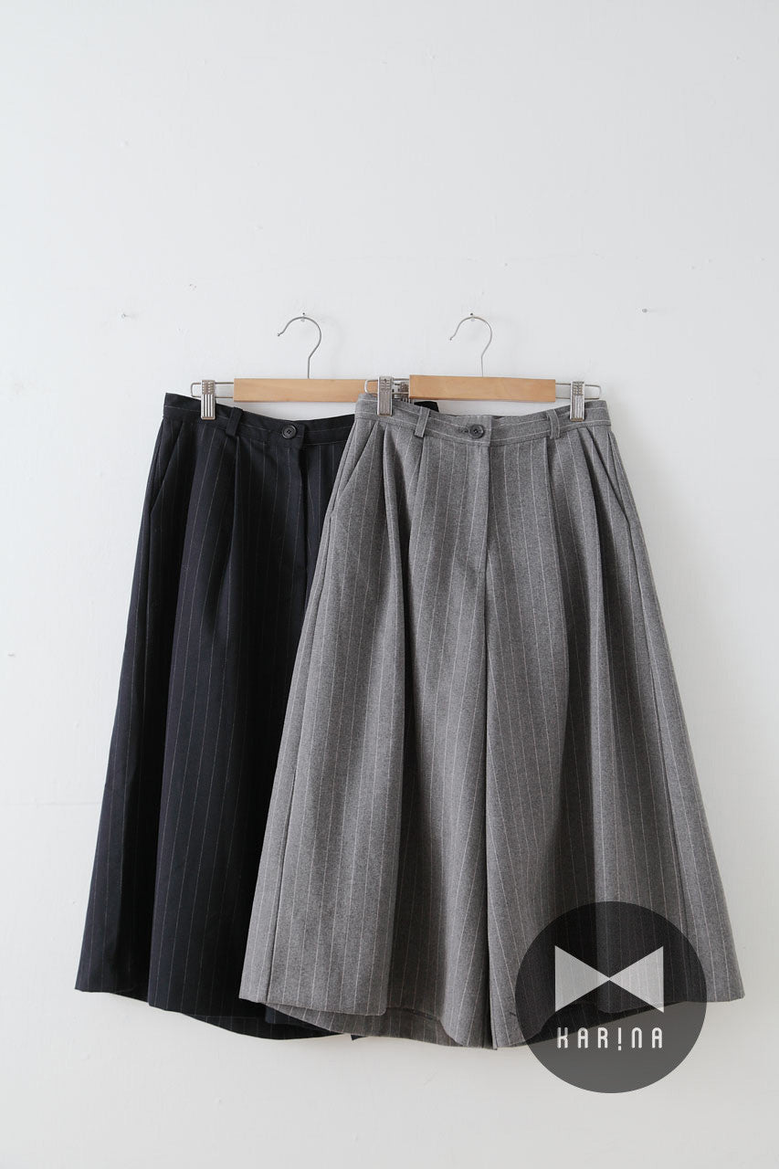 條紋七分寬褲(兩色)