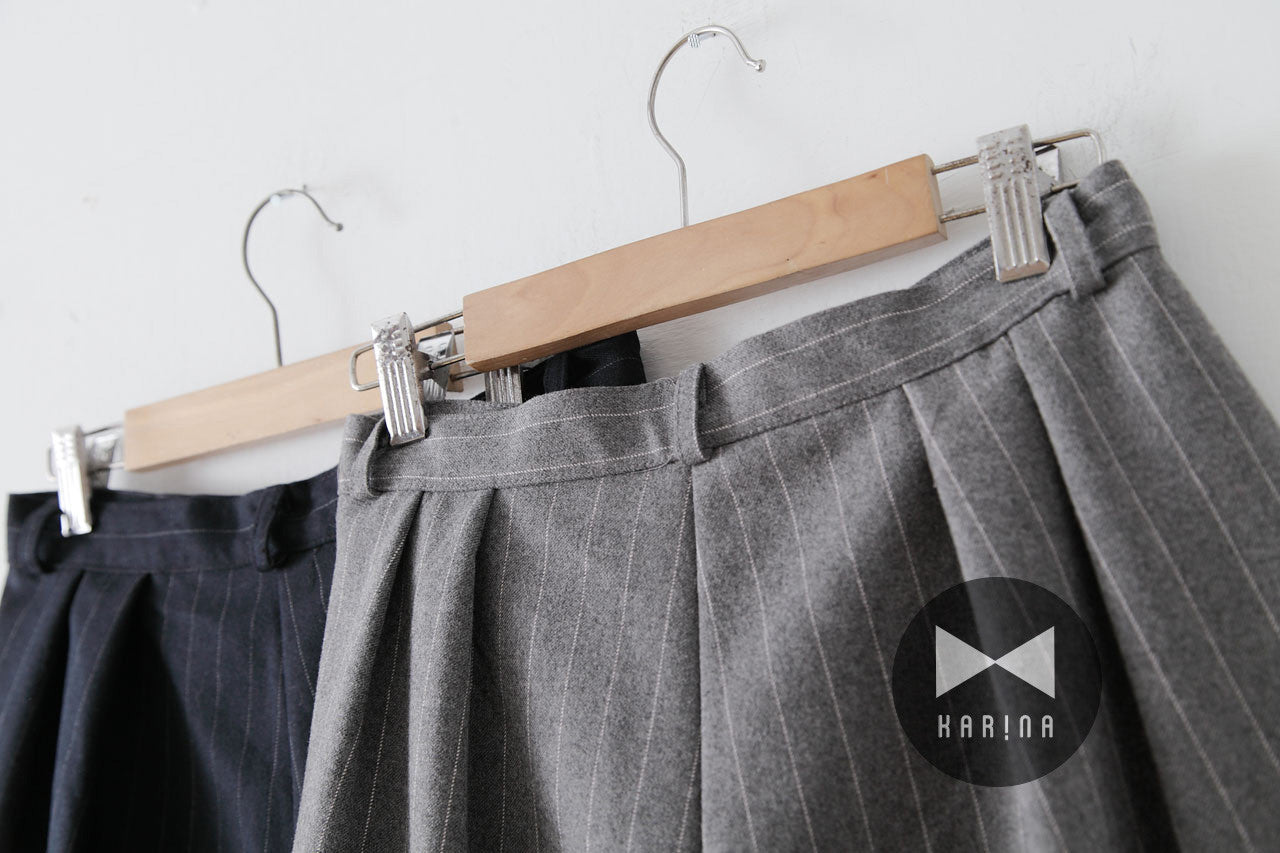 條紋七分寬褲(兩色)