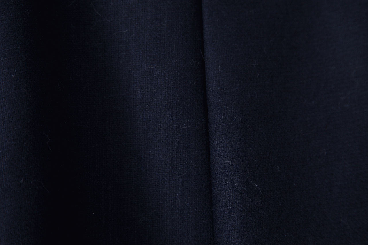 前短後長羊毛圓裙