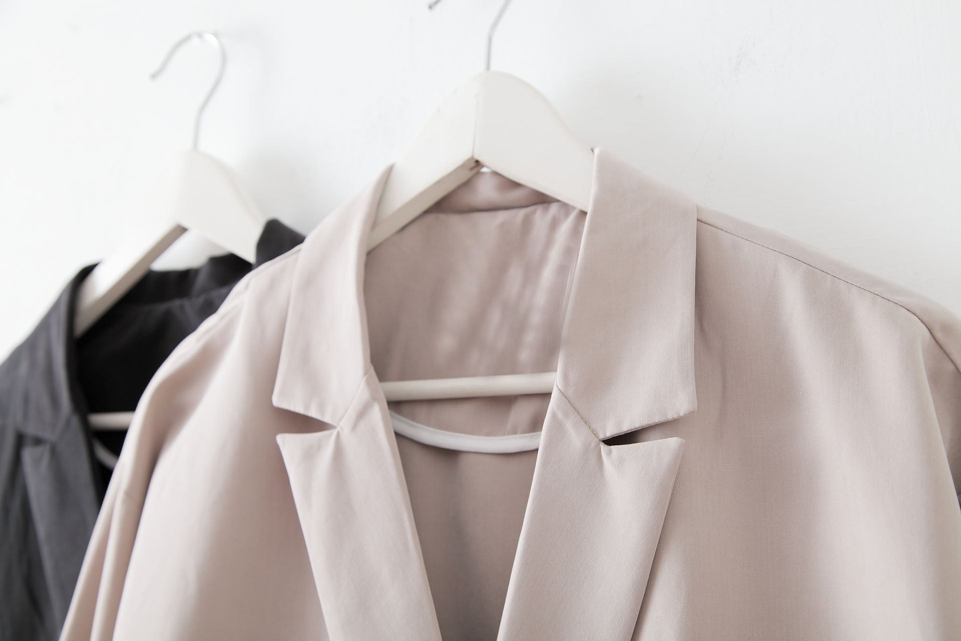 小排扣蜜絨薄風衣