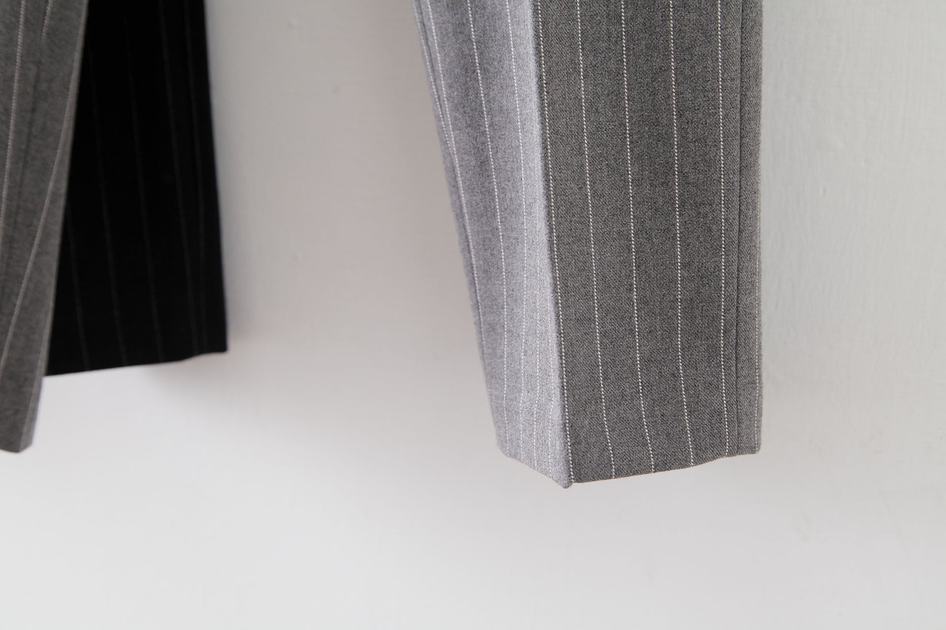 挺版直條開衩長褲